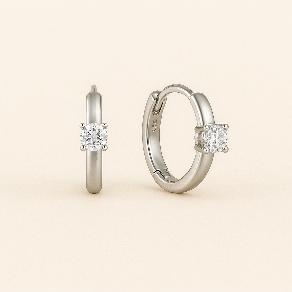 Morgana Crystal Hoops 4