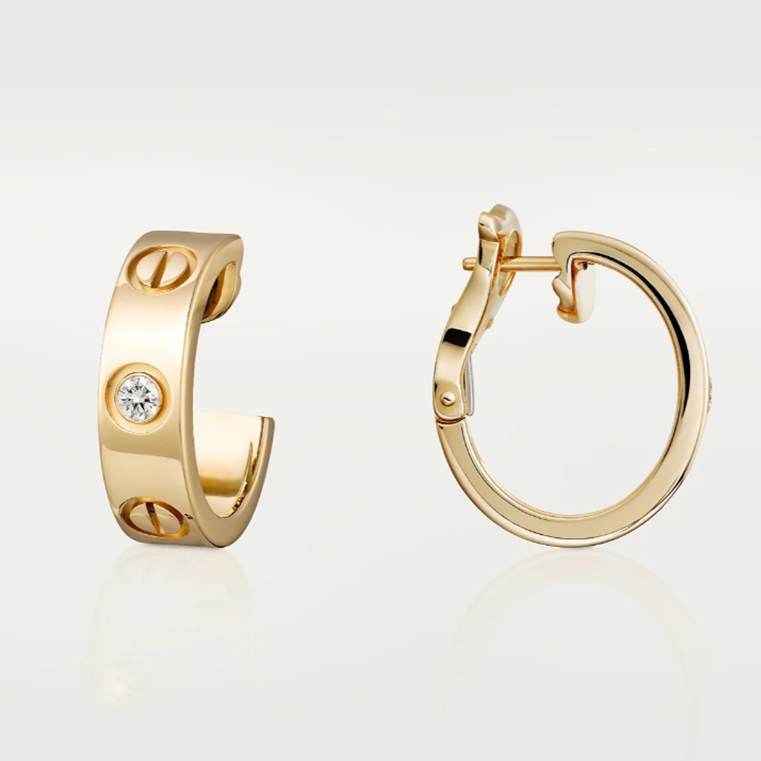 Love Crystal Hoops 4