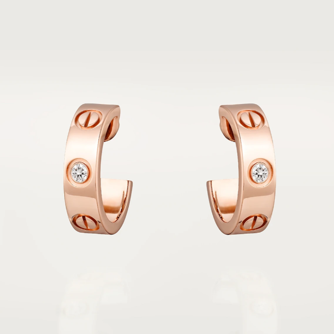Love Crystal Hoops 7