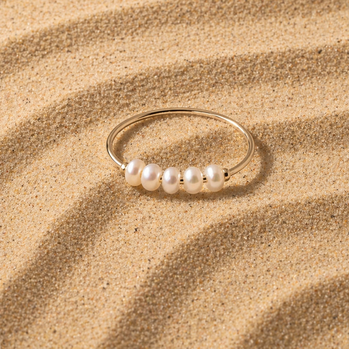 Mini Pearls Ring 8