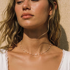 White Beaded Choker 6