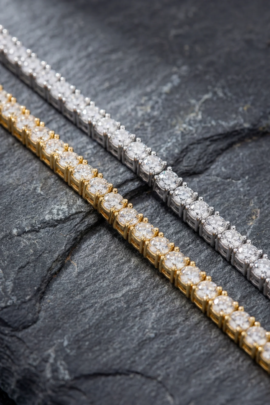 Tennis Necklace | Titanium Steel 18K Gold Plated 5