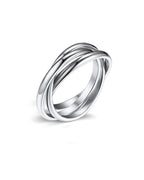 Trinity Spinner Ring 8