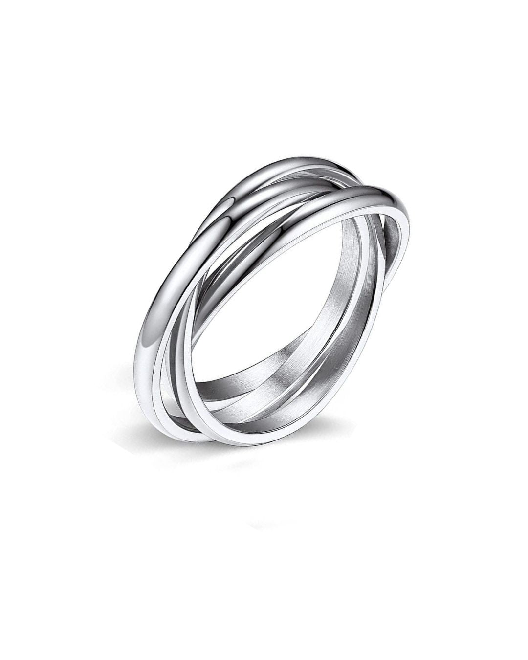 Trinity Spinner Ring 8