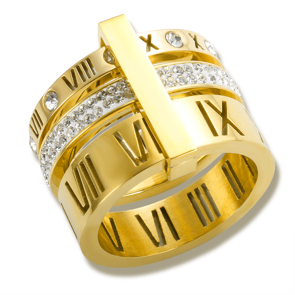 Roman Crystal Ring 1