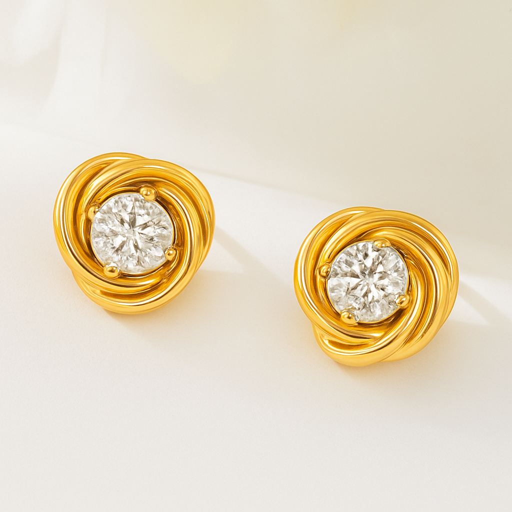 Trinity Crystal Earrings 4
