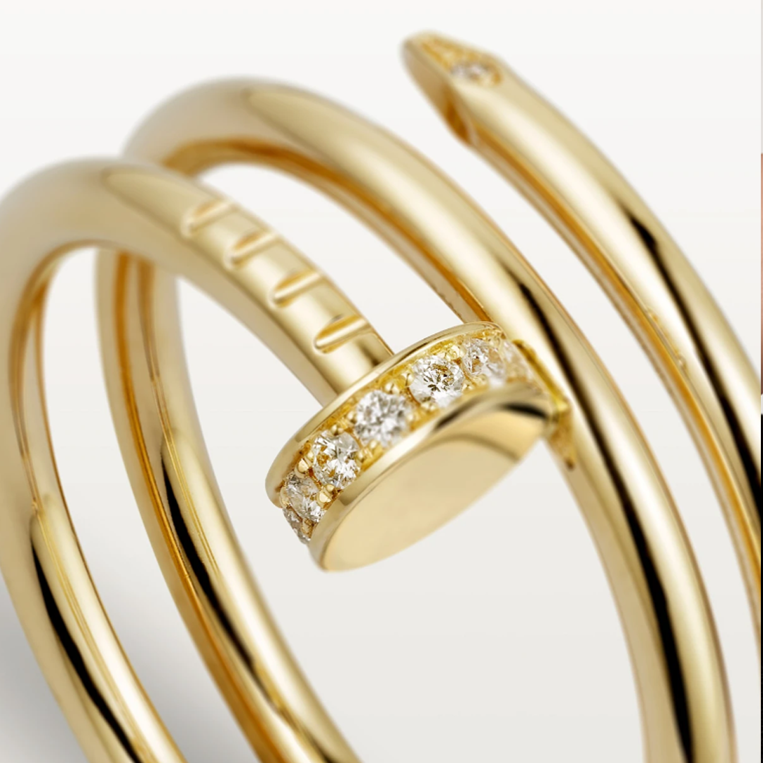 Nail Layered Ring 4