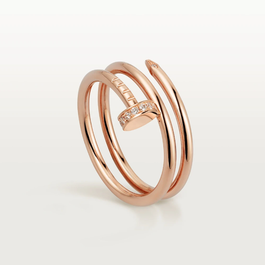 Nail Layered Ring 7