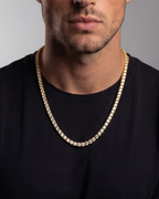 Tennis Necklace | Titanium Steel 18K Gold Plated 2