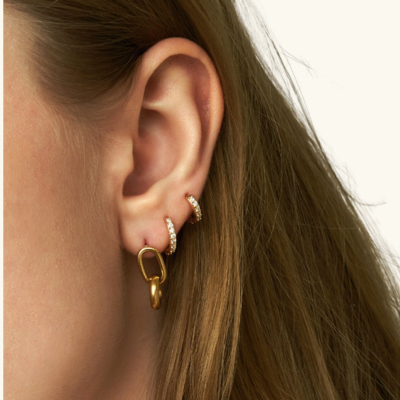 Alexandria Pavé Hoops 4