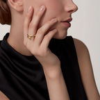 Nail Gold Ring 2