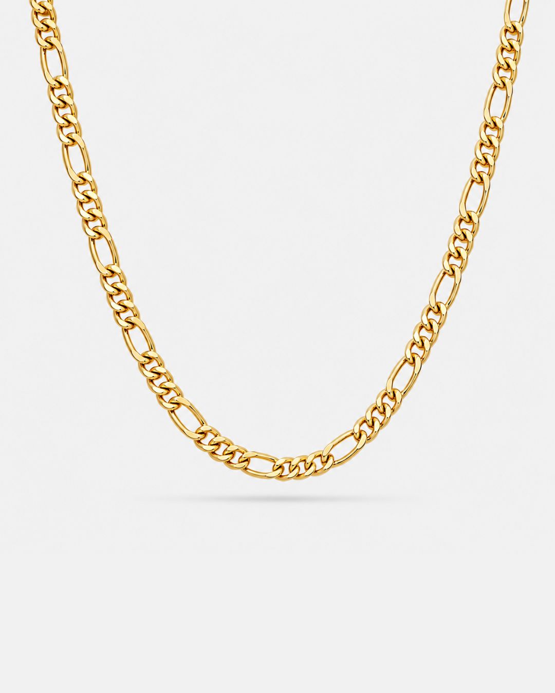 Figaro Chain 6mm | 18K Gold 1