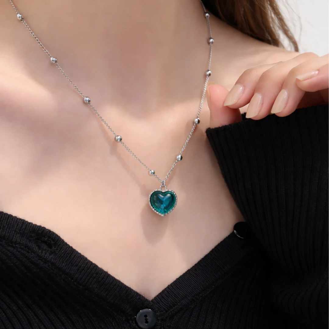 The Aura Heart Necklace 4