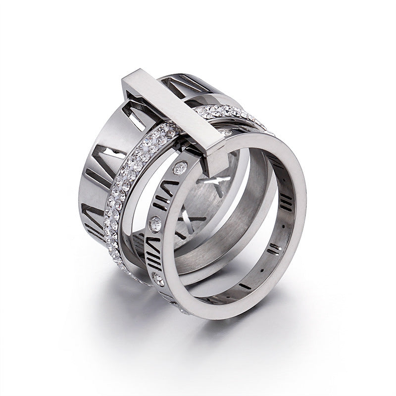 Roman Crystal Ring 5