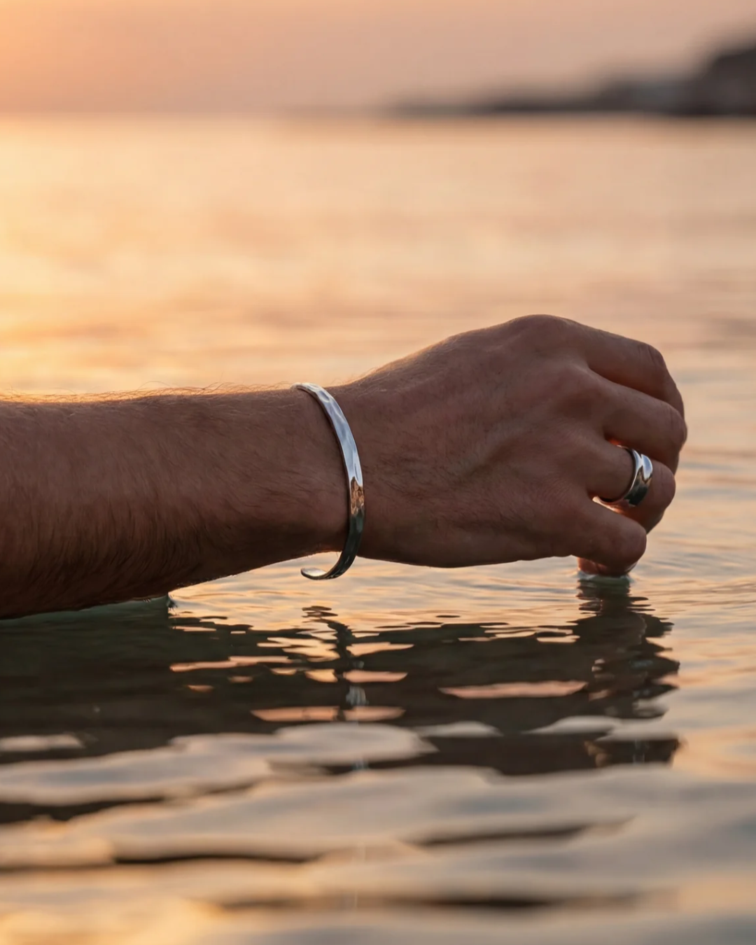 Ocean Ring | Platinum Plated 3