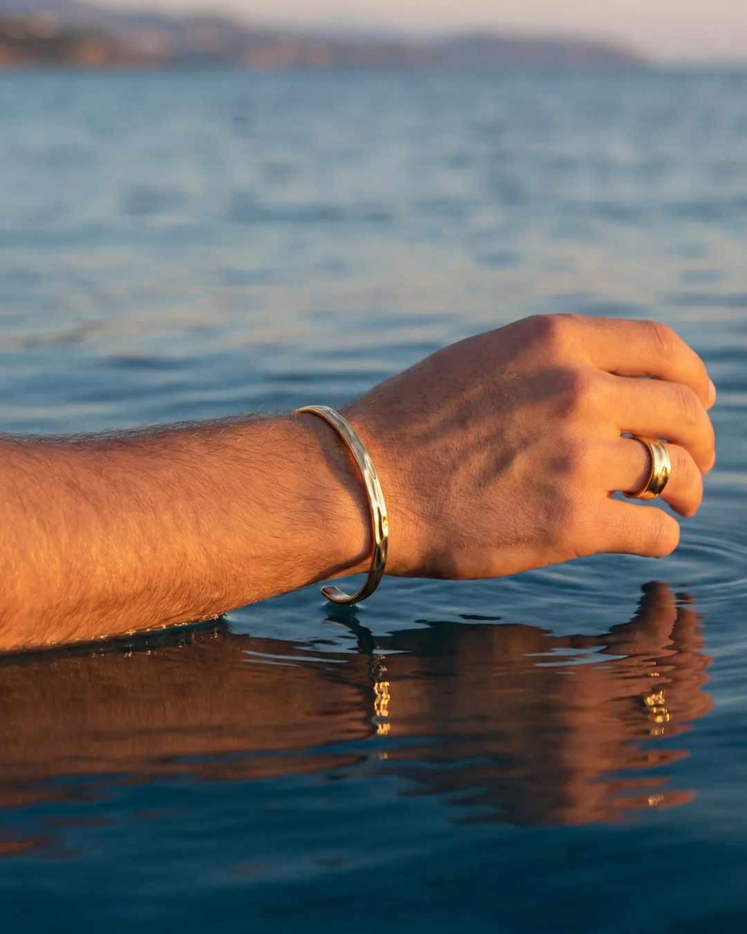 Ocean Ring | 18K Gold Plated 3