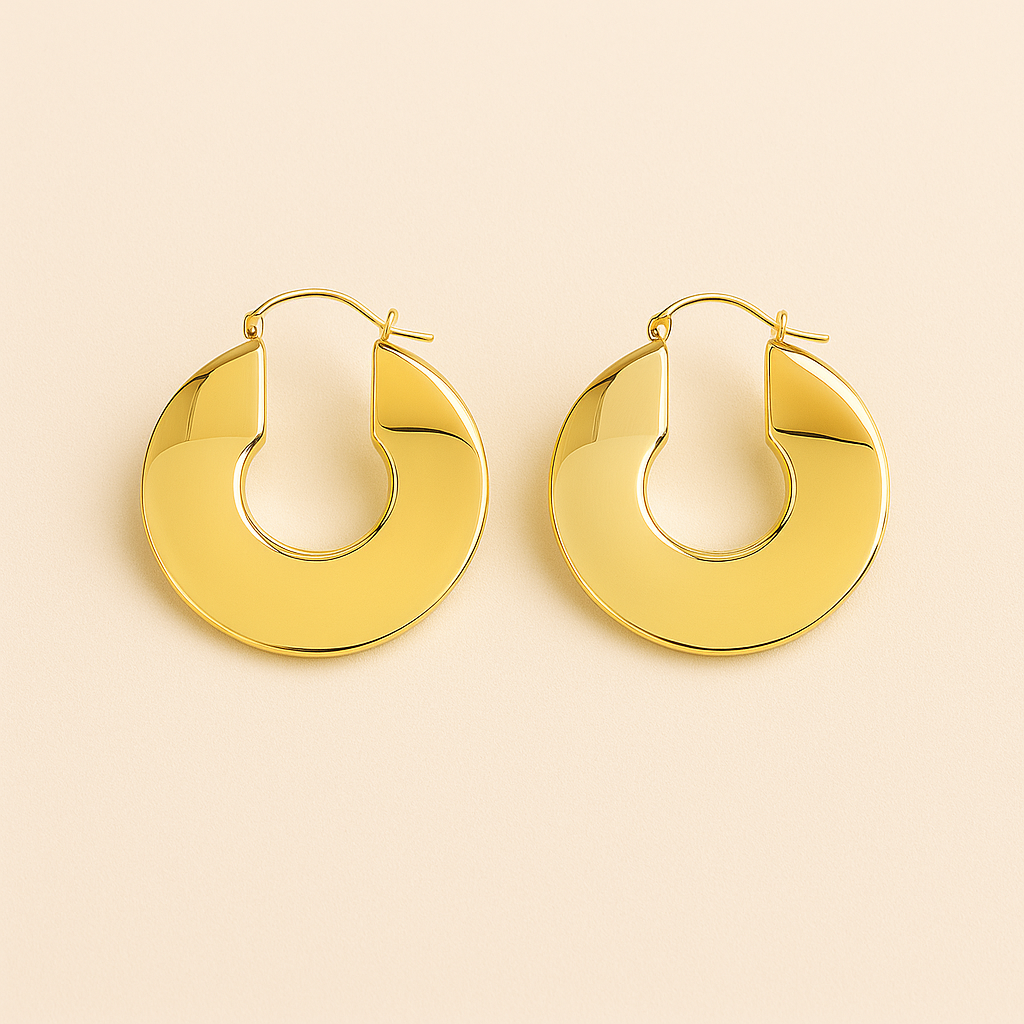 Lille Disc Earrings 1