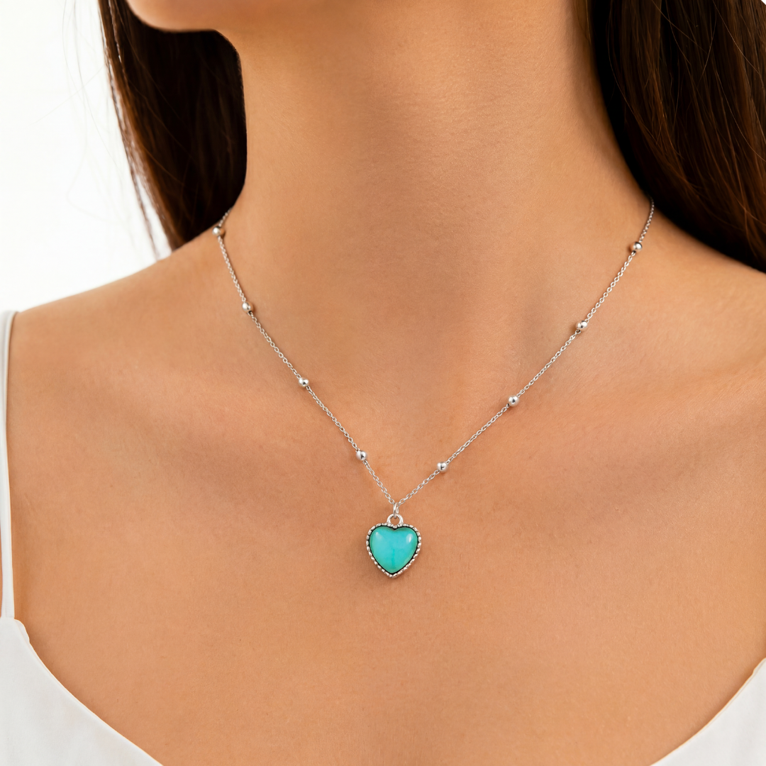 The Aura Heart Necklace 1