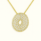 Golden Initial Necklace 21