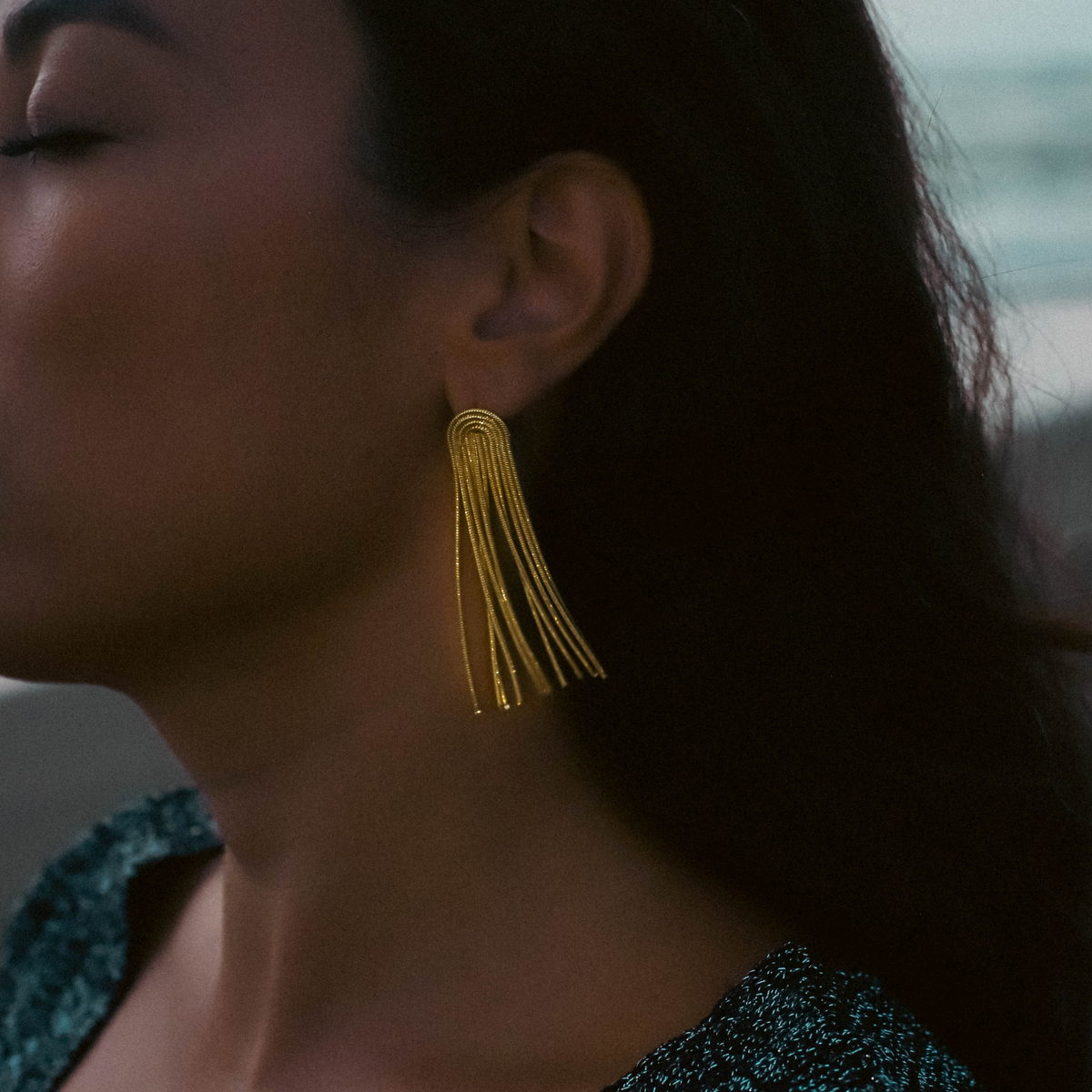 Lyra Fringe Earrings 6