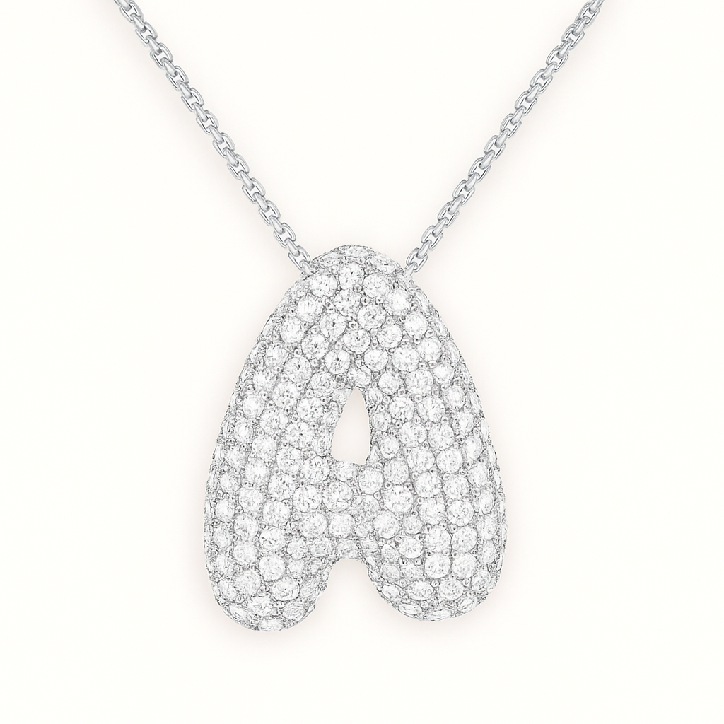 Golden Initial Necklace 33