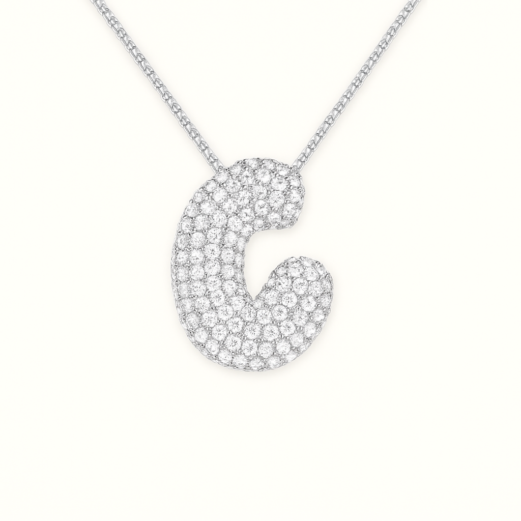Golden Initial Necklace 35