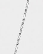 Figaro Bracelet 6mm | Silver 3