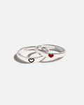 Amare Rings Set | Silver 1