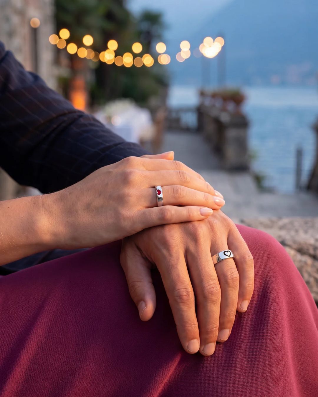 Amare Rings Set | Silver 2