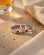 Amare Rings Set | Silver 3