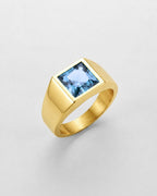 Aquamarine Ring | Gold 3