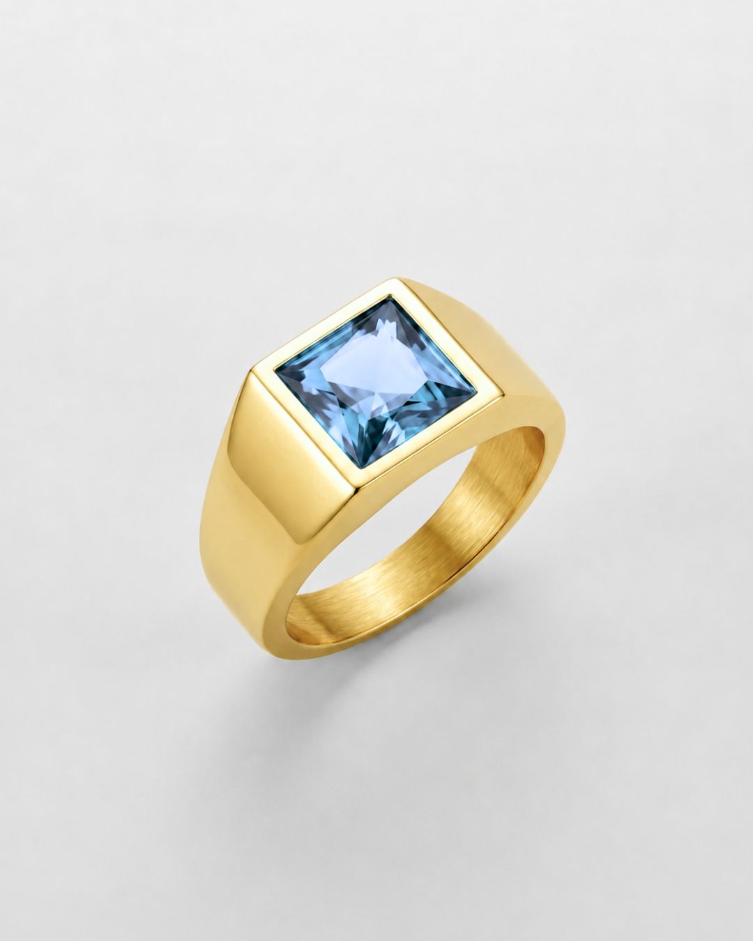 Aquamarine Ring | Gold 3
