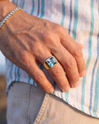Aquamarine Ring | Gold 4