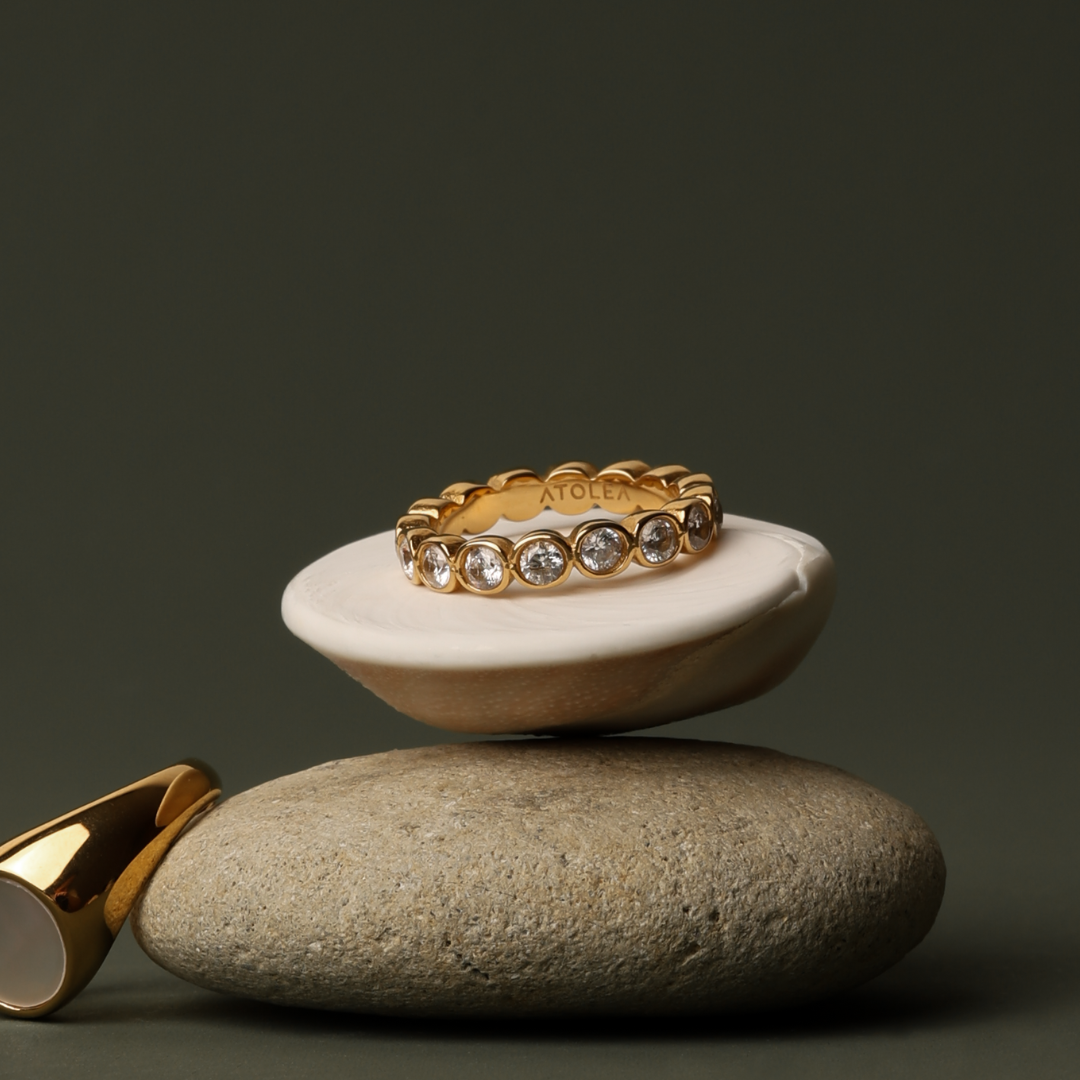 Beaded Sparkly Ring 4