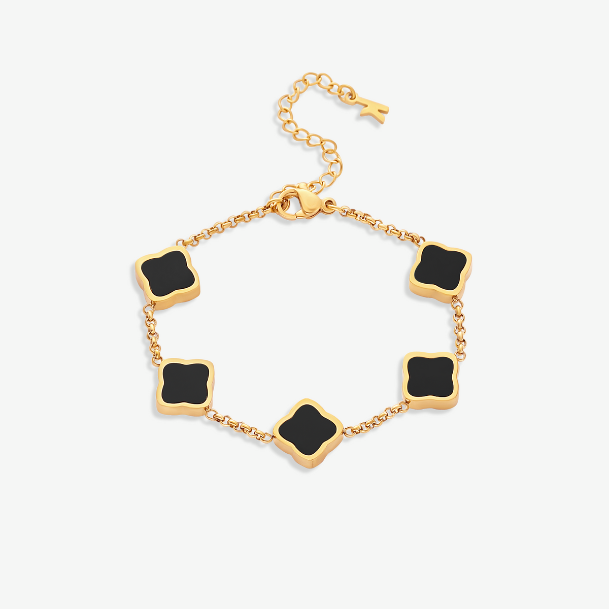 Golden Clover Bracelet 1