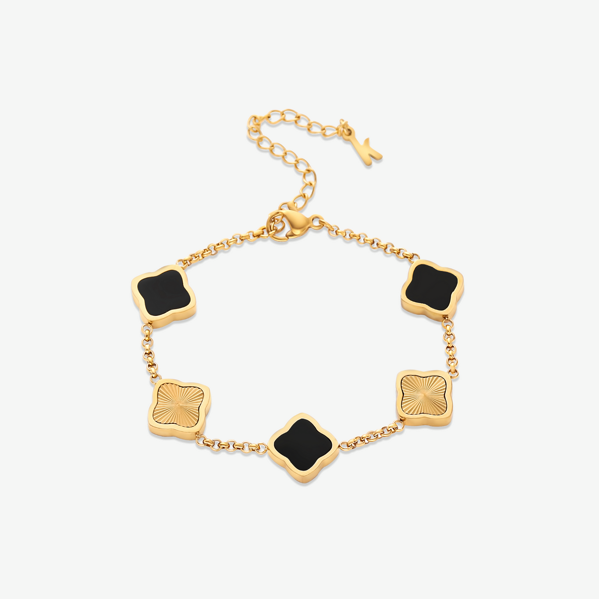 Golden Clover Bracelet 14