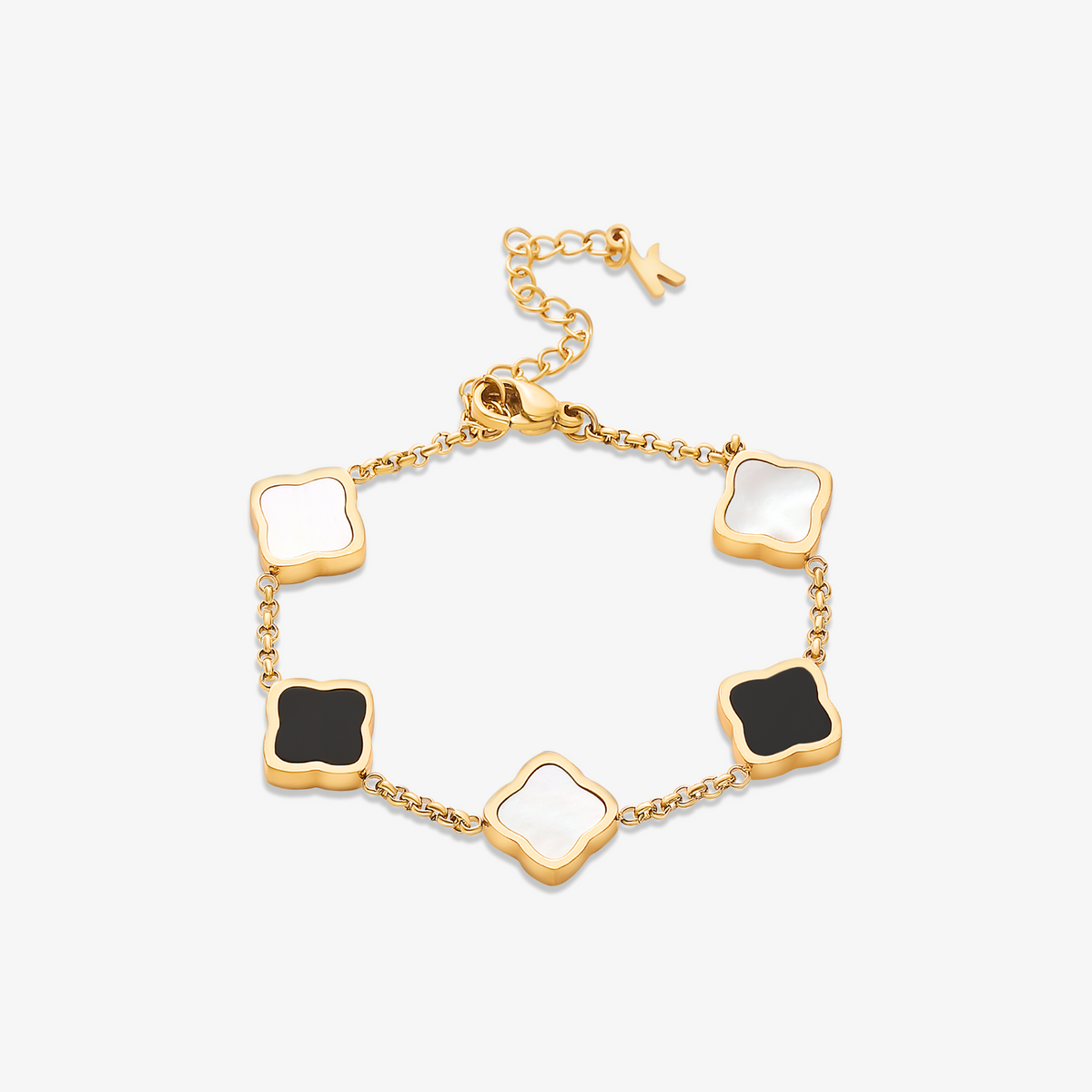 Golden Clover Bracelet 12