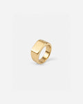 Brushed Bar Ring | Gold 1
