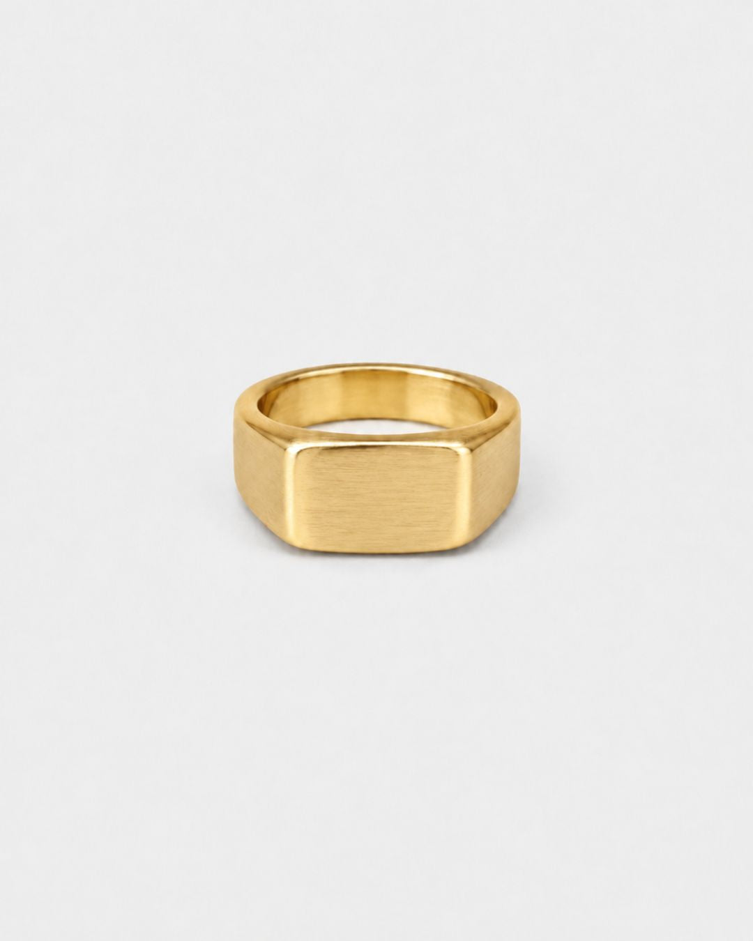 Brushed Bar Ring | Gold 3