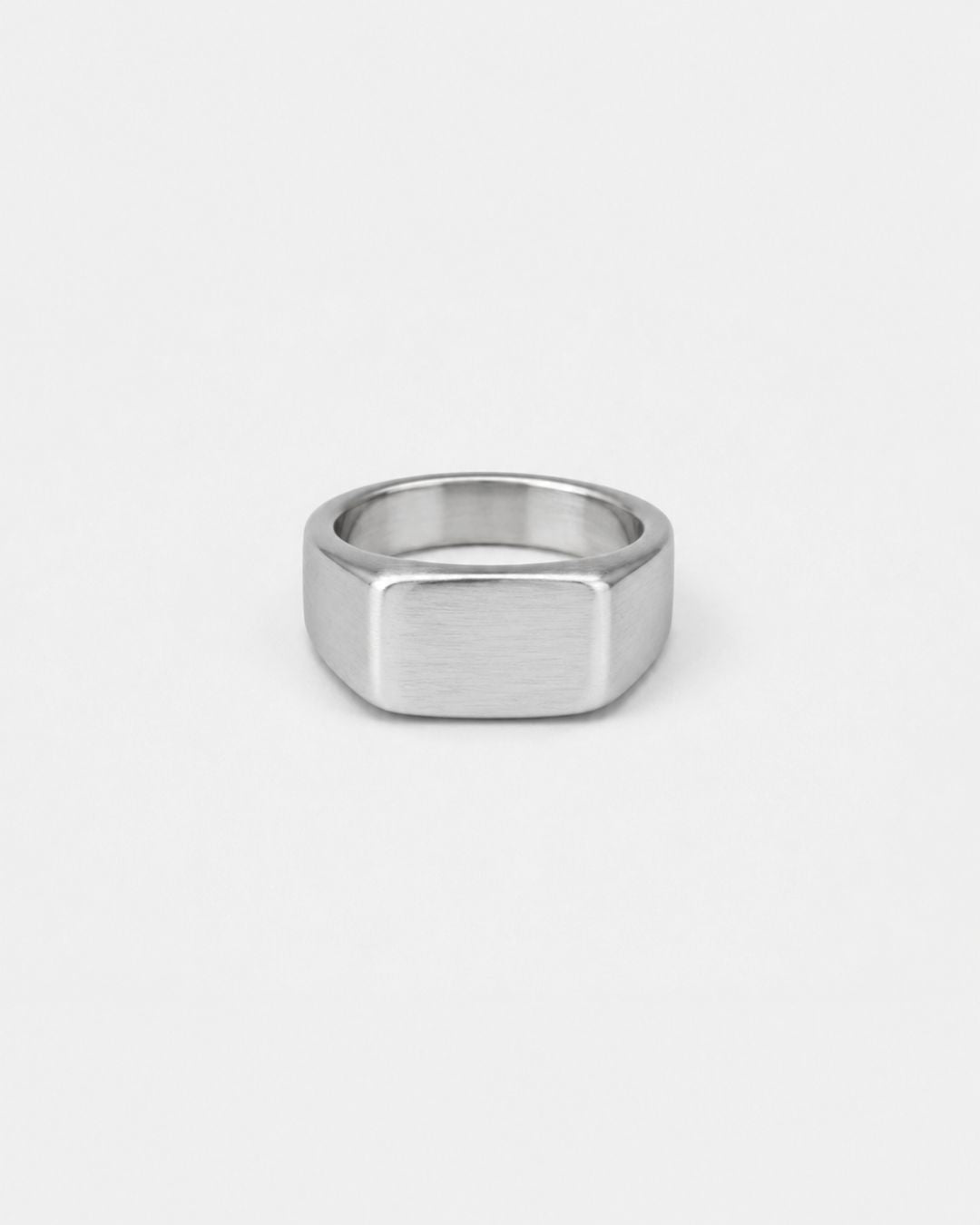 Brushed Bar Ring | Silver 3