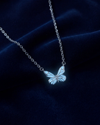 Butterfly Necklace I 925 Silver 4
