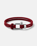 Cabo Rope Bracelet | Burgundy 1