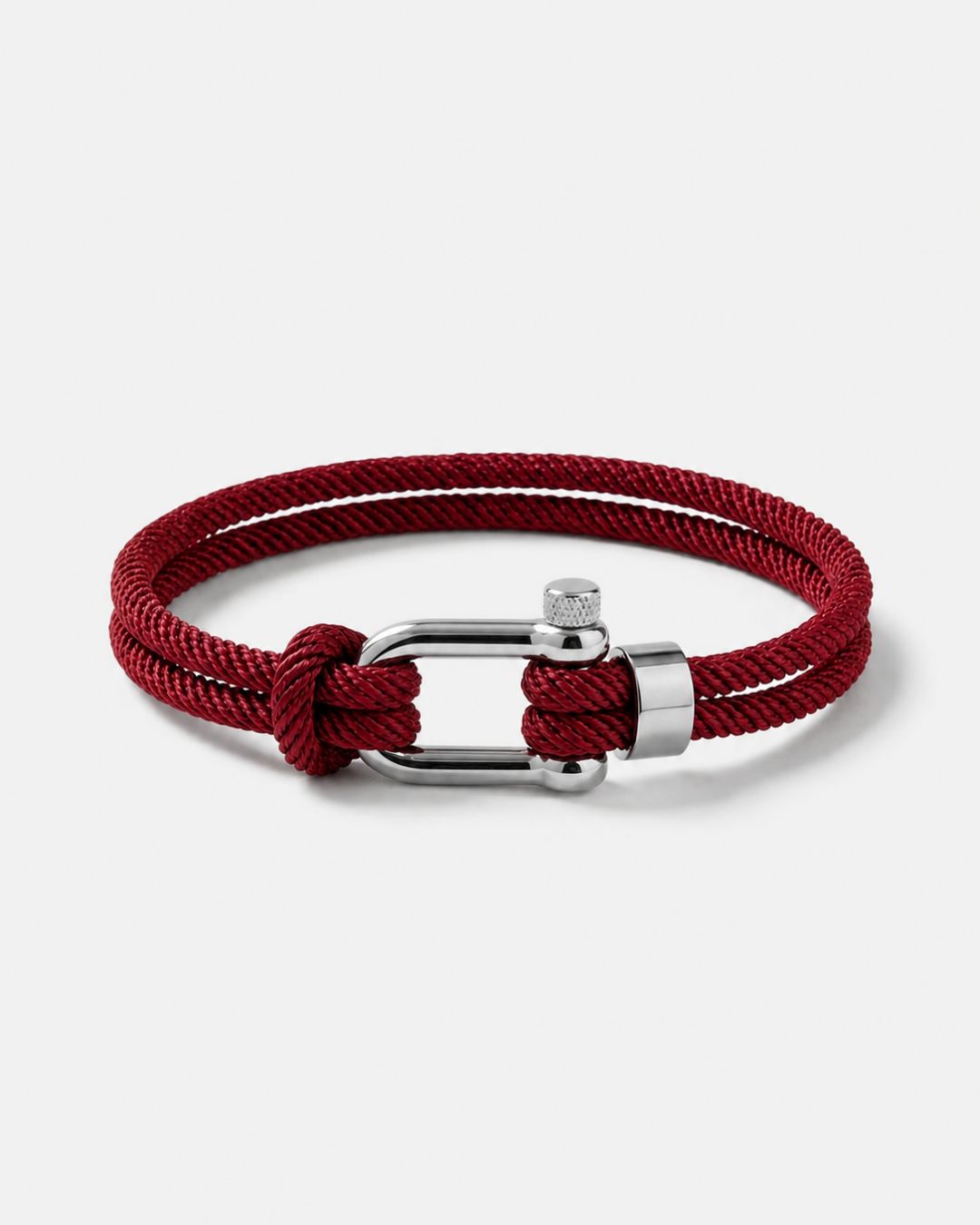 Cabo Rope Bracelet | Burgundy 1