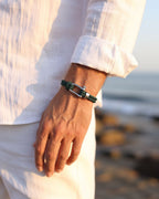 Cabo Rope Bracelet | Forest Green 2