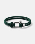 Cabo Rope Bracelet | Forest Green 1