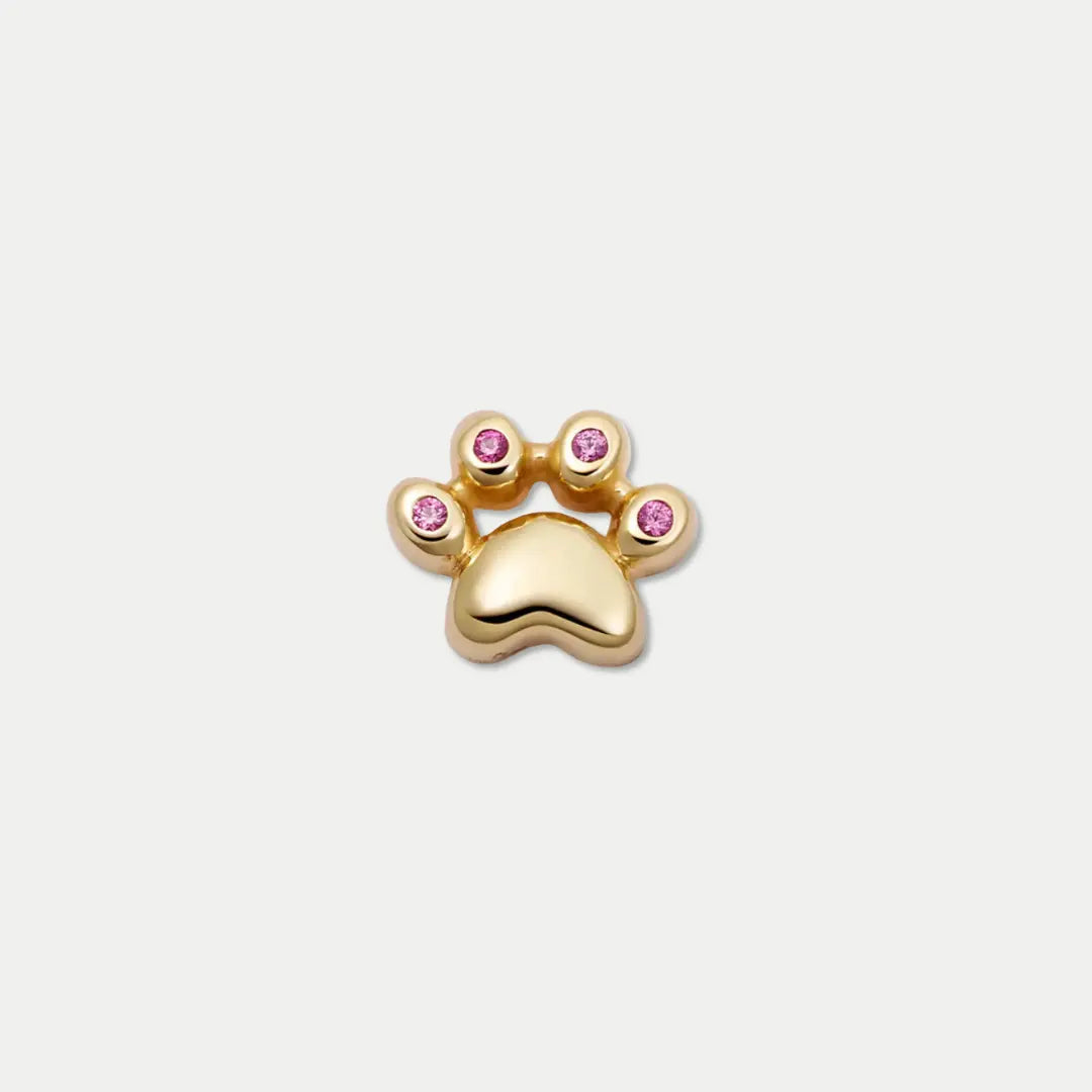Cat Paw Print Charm 1