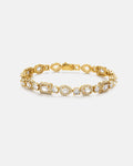 Celeste Zirconia Tennis Bracelet | Gold 1