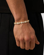 Celeste Zirconia Tennis Bracelet | Gold 2