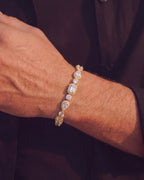 Celeste Zirconia Tennis Bracelet | Gold 6