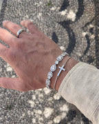 Celeste Zirconia Tennis Bracelet | Silver 5